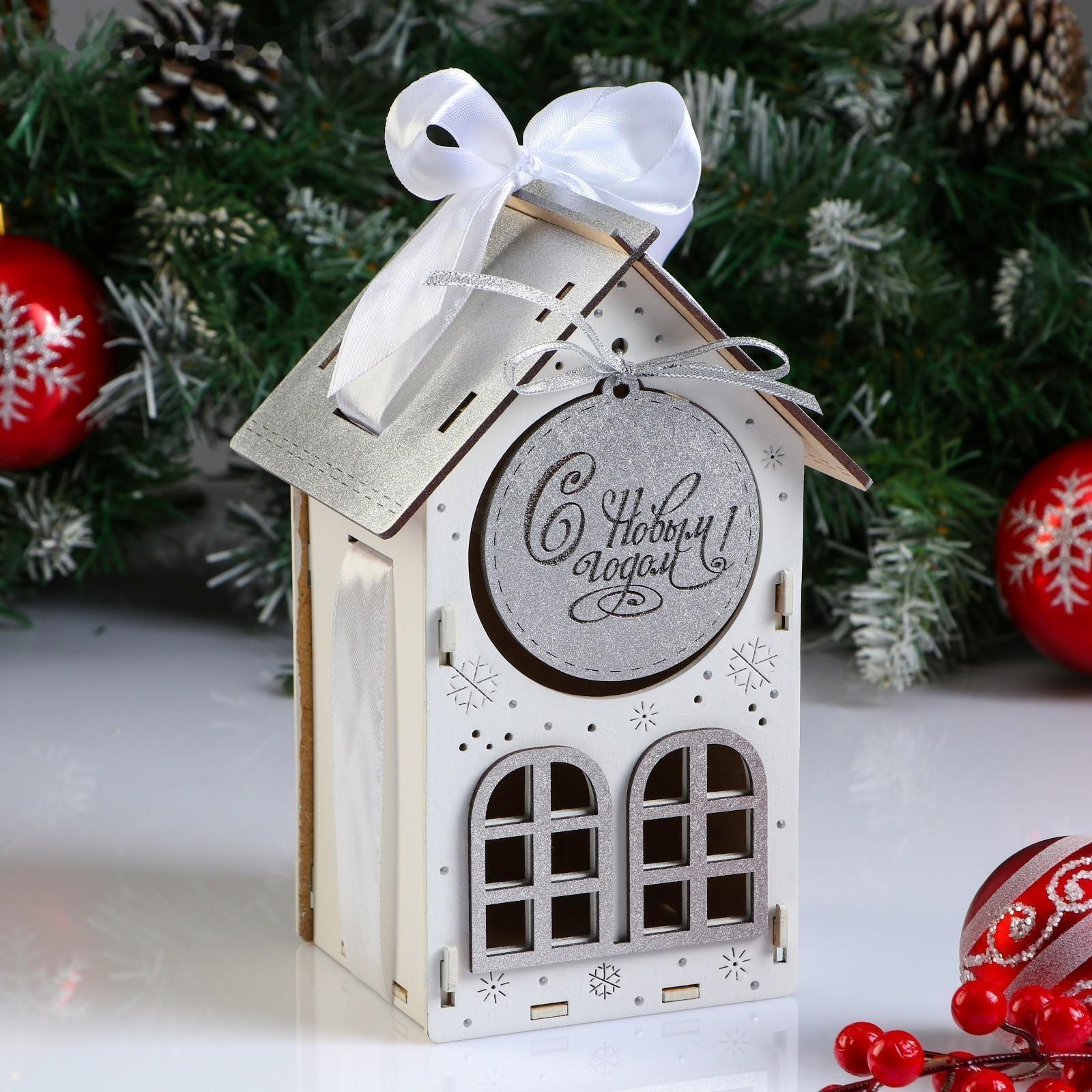 Коробка деревянная, 13.5×11.5×21 см 