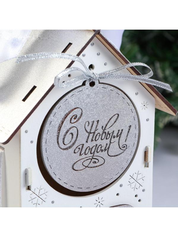 Коробка деревянная, 13.5×11.5×21 см 