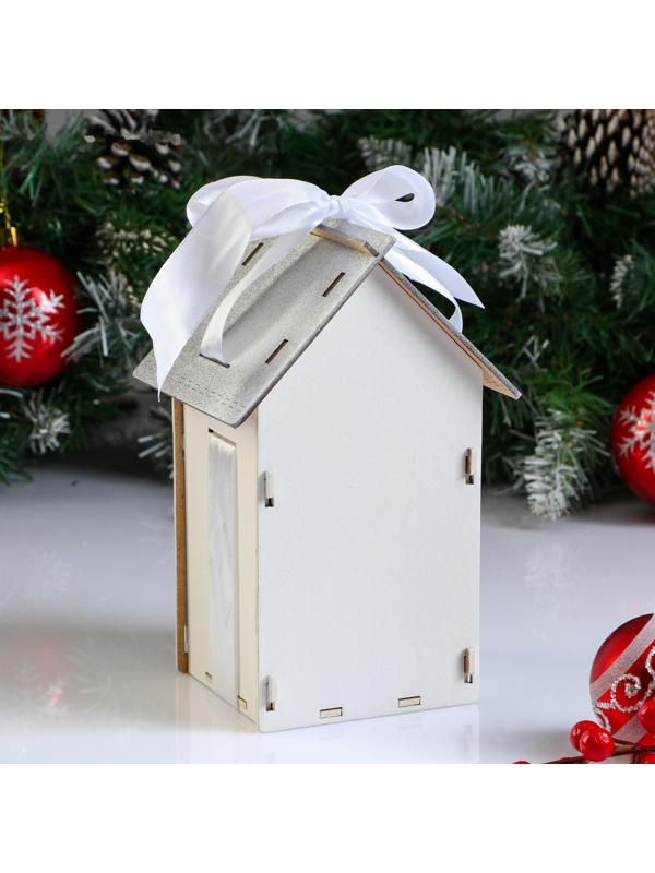 Коробка деревянная, 13.5×11.5×21 см 