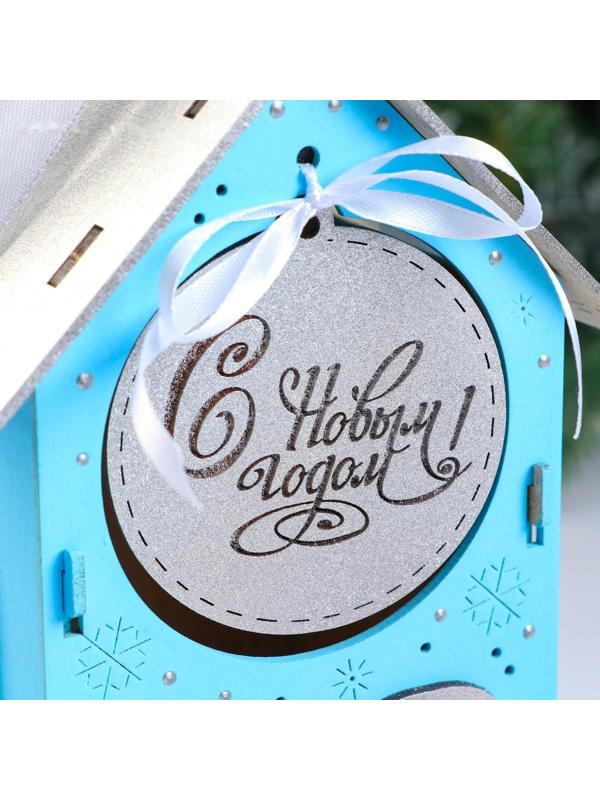 Коробка деревянная, 13.5×11.5×21 см 