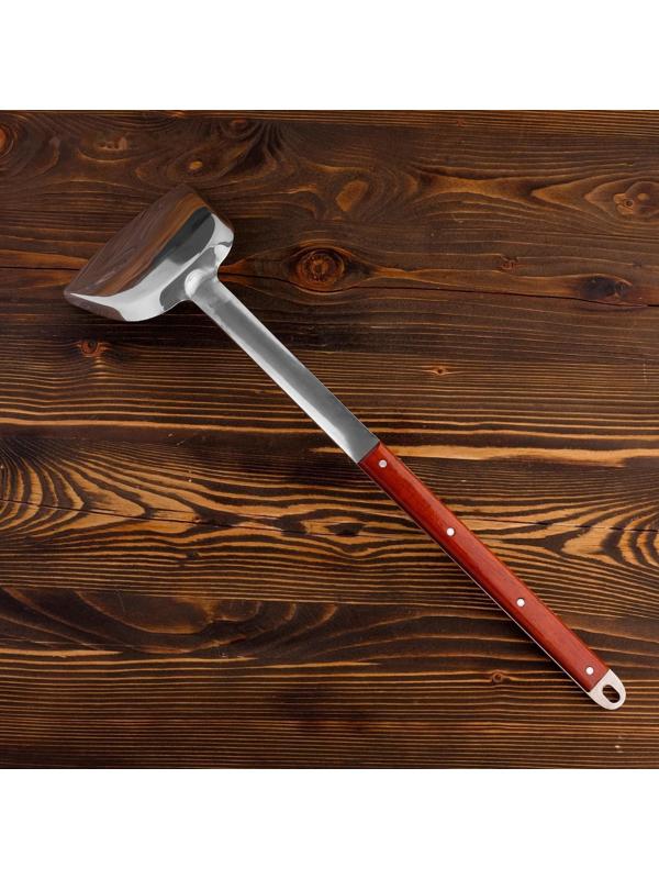 Лопатка для казана узбекская 62см, ширина 15см, с деревянной ручкой