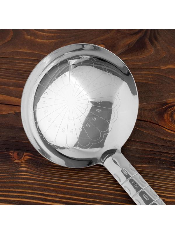 Поварешка для казана узбекская 61см, диаметр 16см с деревянной ручкой