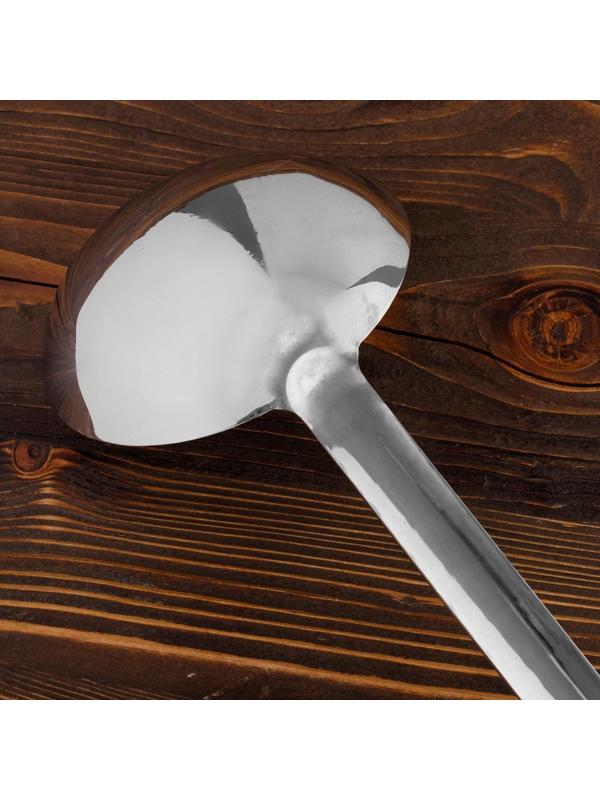 Поварешка для казана узбекская 61см, диаметр 16см с деревянной ручкой