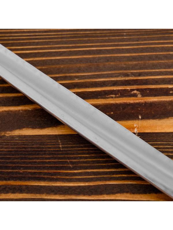 Шумовка для казана узбекская 48см, диаметр 14см, с деревянной ручкой