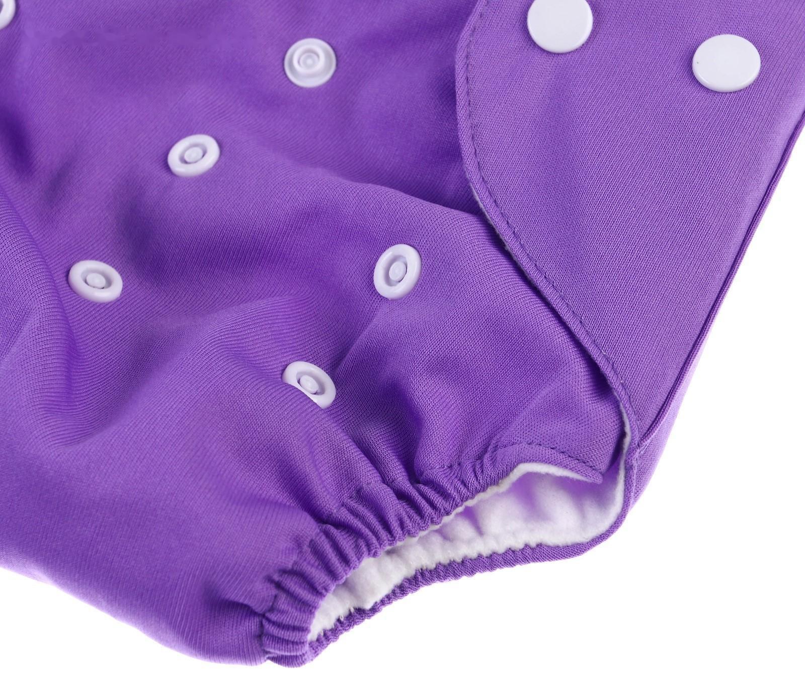 Многоразовый подгузник «Верю в единорогов» цвет фиолетовый