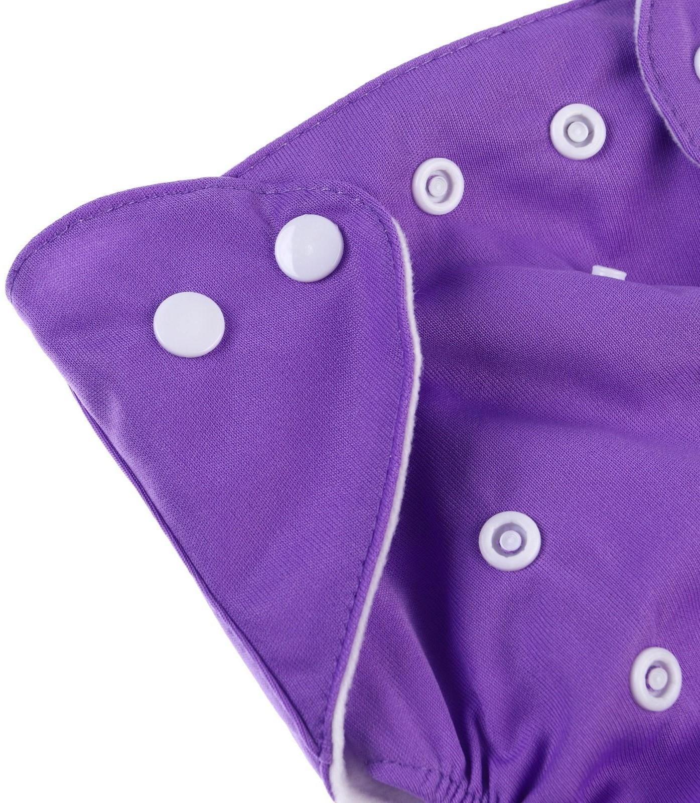 Многоразовый подгузник «Верю в единорогов» цвет фиолетовый