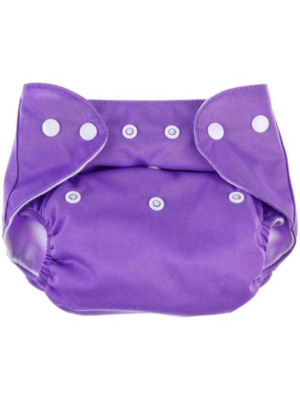 Многоразовый подгузник «Верю в единорогов» цвет фиолетовый