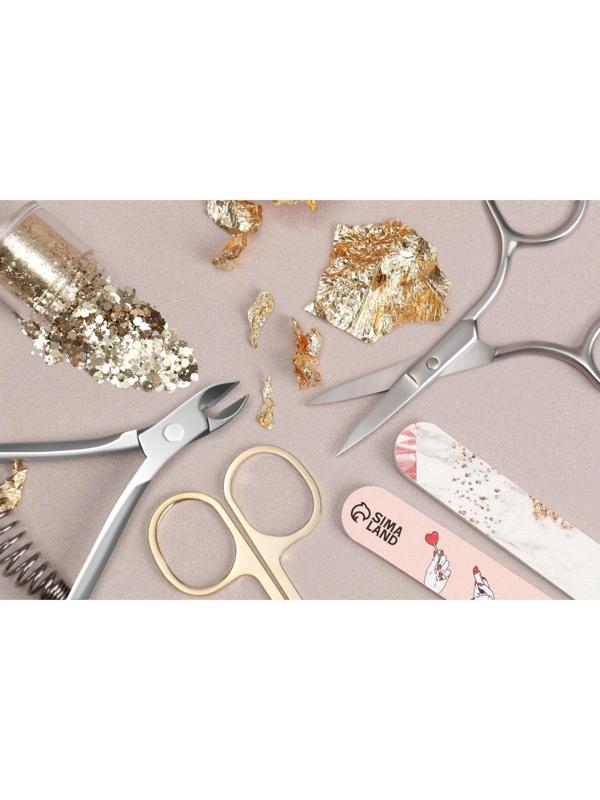 Пилка-наждак «Пилю ногти», абразивность 180/240, 18 см