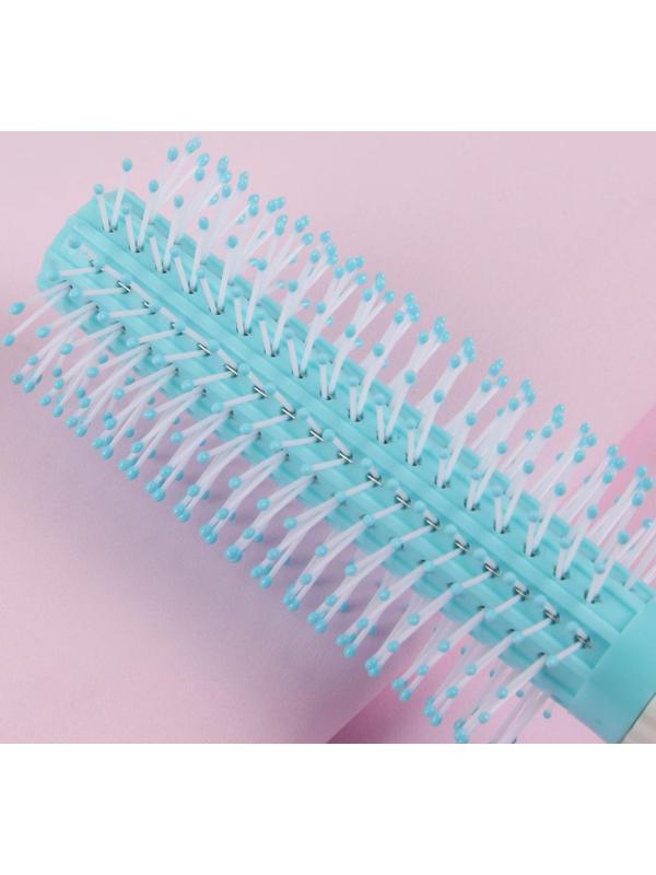 Набор расчёсок, 3 предмета, в футляре, цвет МИКС