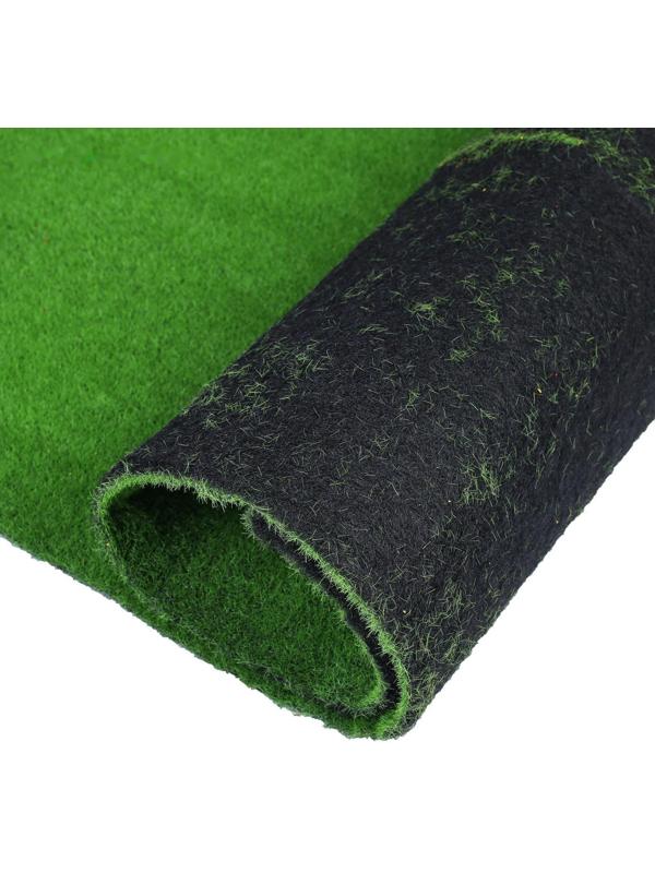 Мох искусственный, декоративный, полотно 1 × 1 м, зелёный