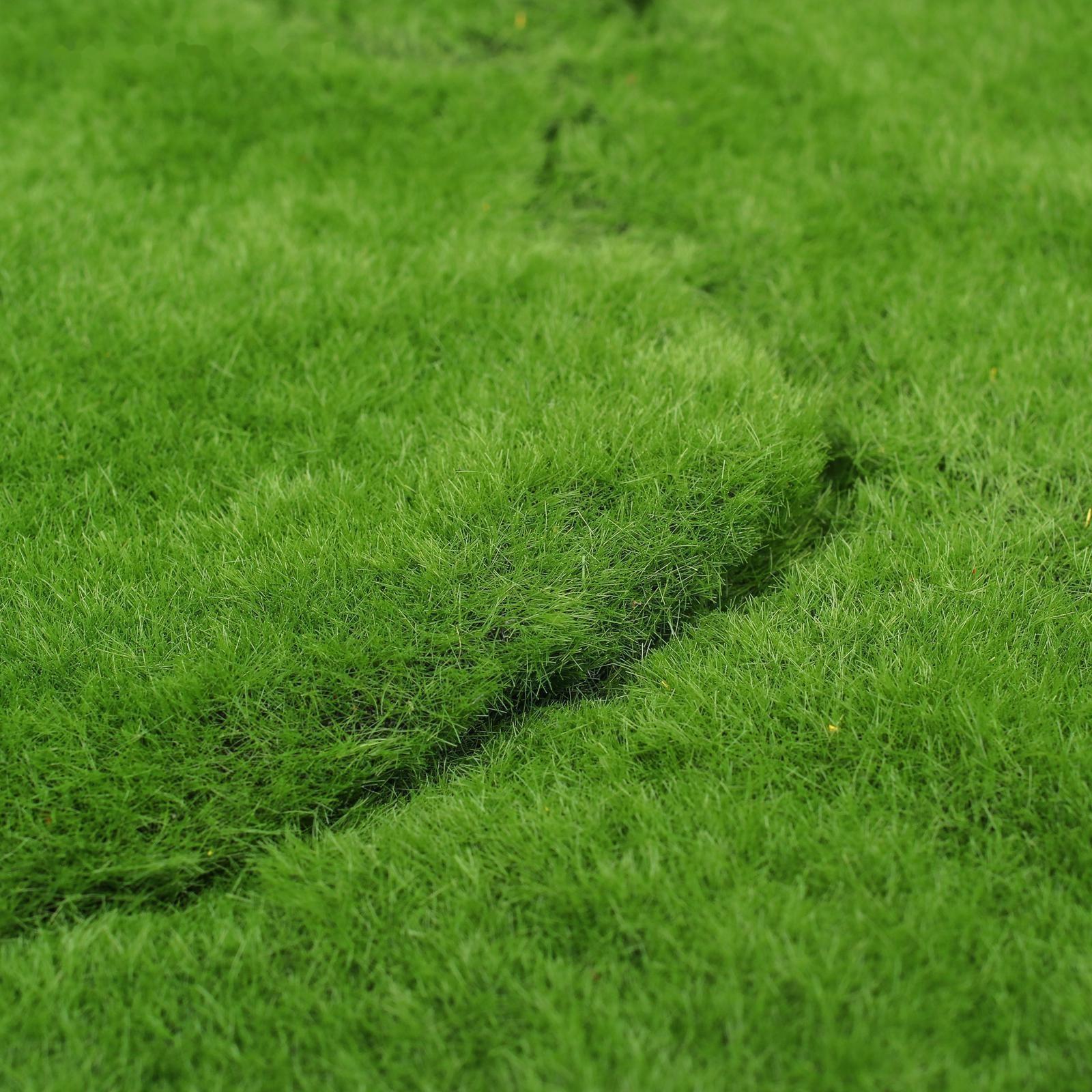 Мох искусственный, декоративный, полотно 1 × 1 м, рельефный, горный, зелёный