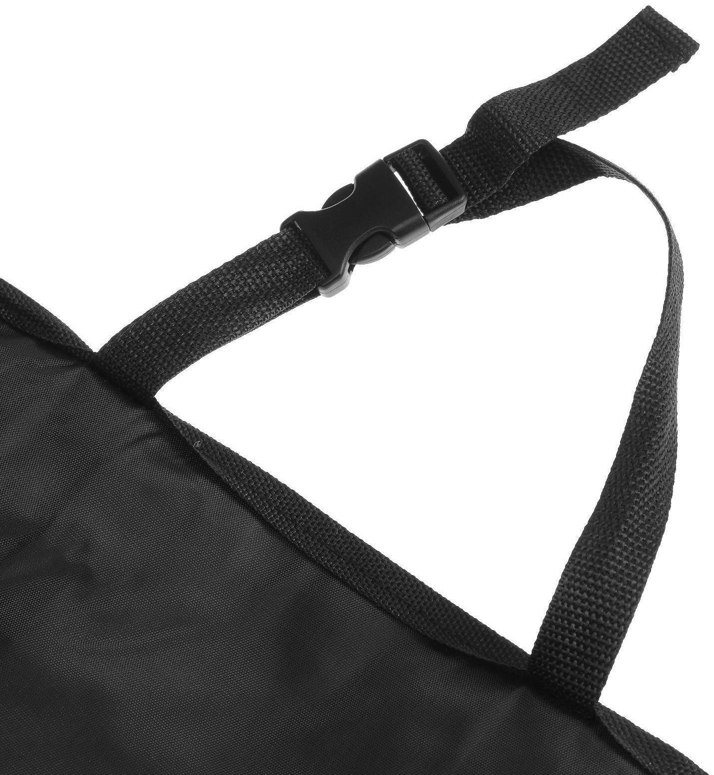 Органайзер на переднее сиденье, 50 х 29 см, с карманом для планшета, оксфорд, черный