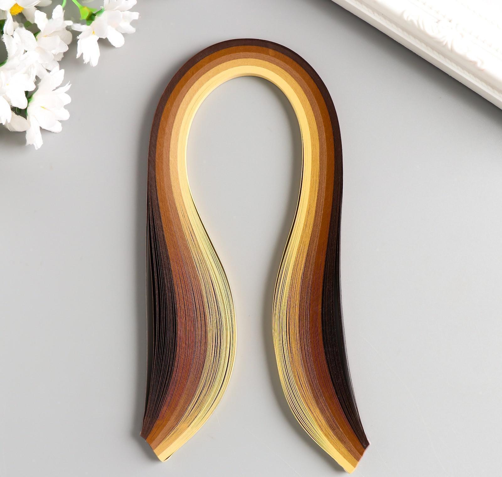 Полоски для квиллинга 100 полосок плотность 120 гр 