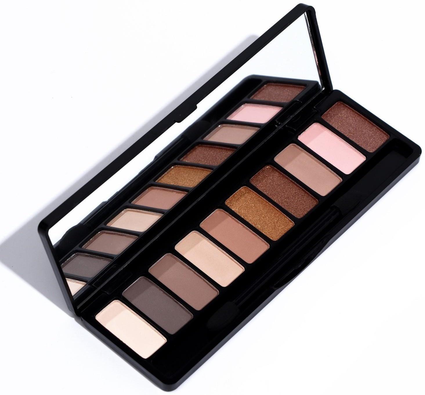 Палетка теней для век, 10 цветов