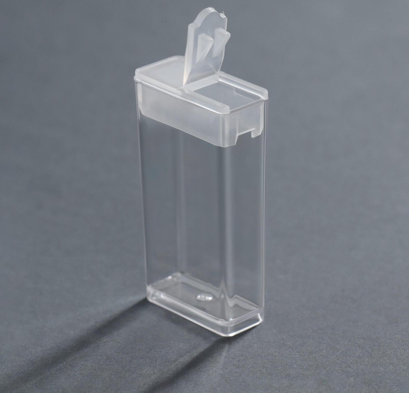 Органайзер для декора, с наклейками, 64 баночки, 22,3 × 13 × 5,5 см, цвет прозрачный