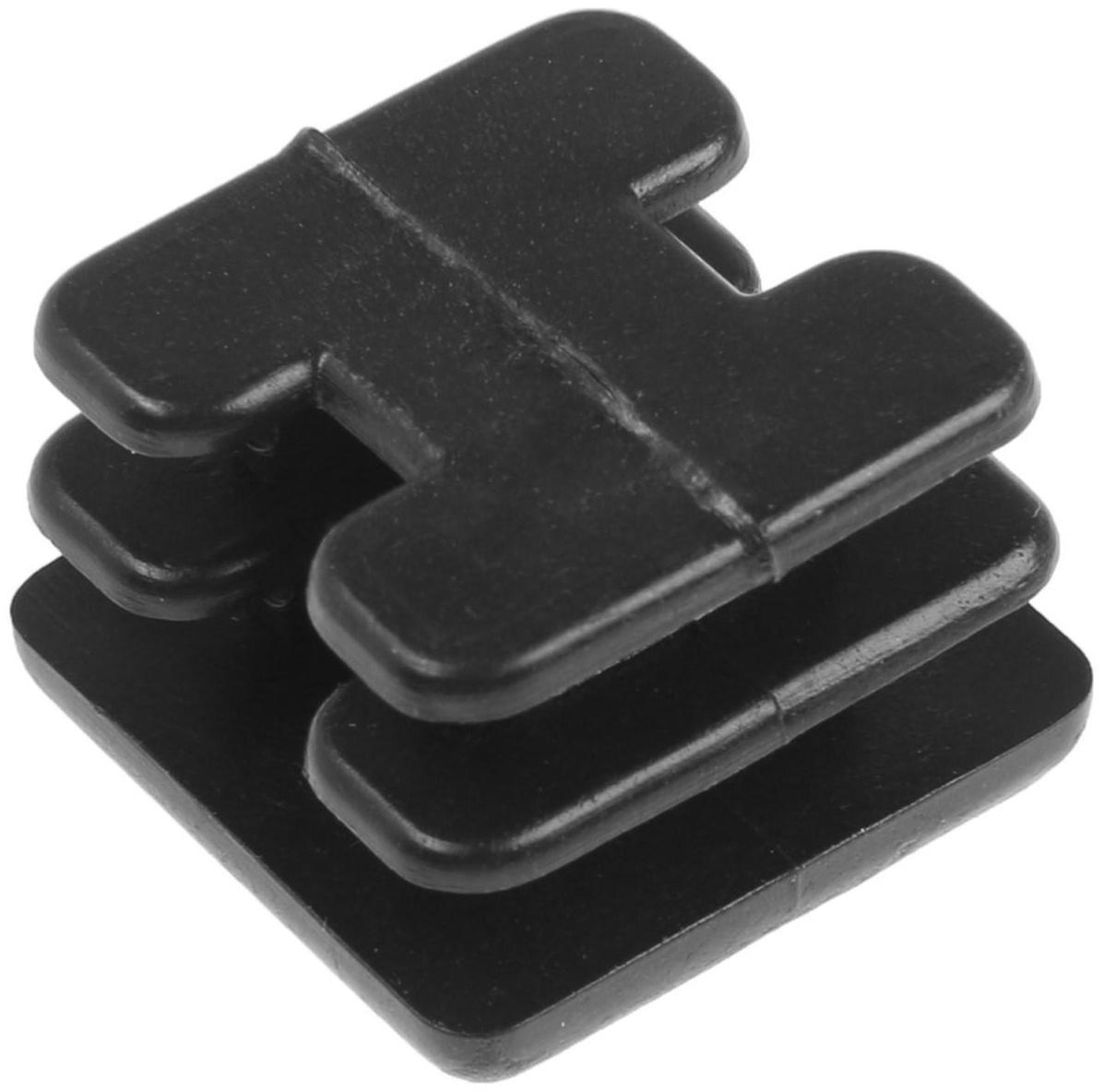 Заглушка ТУНДРА внутренняя 25×25 универсальная, черная