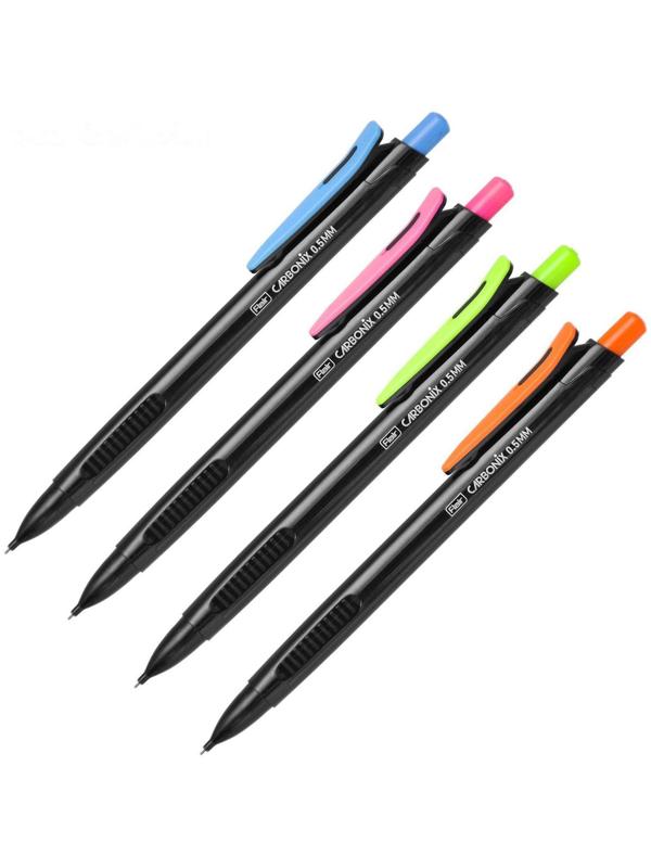 Карандаш механический 0.5 мм, Flair Carbonix, пластиковый, микс