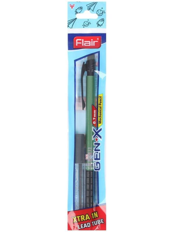 Карандаш механический 0.7 мм, Flair Gen X, + грифели