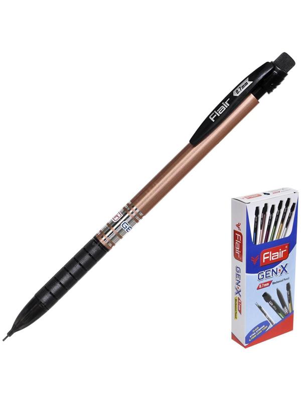 Карандаш механический 0.7 мм, Flair Gen X, + грифели