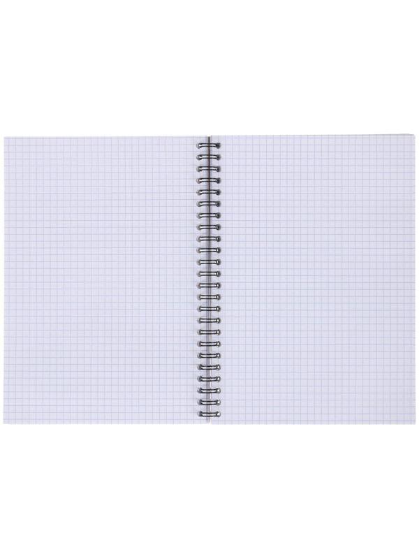 Тетрадь А5, 80 листов в клетку на гребне ErichKrause Megapolis, обложка мелованный картон, твин-лак, блок офсет