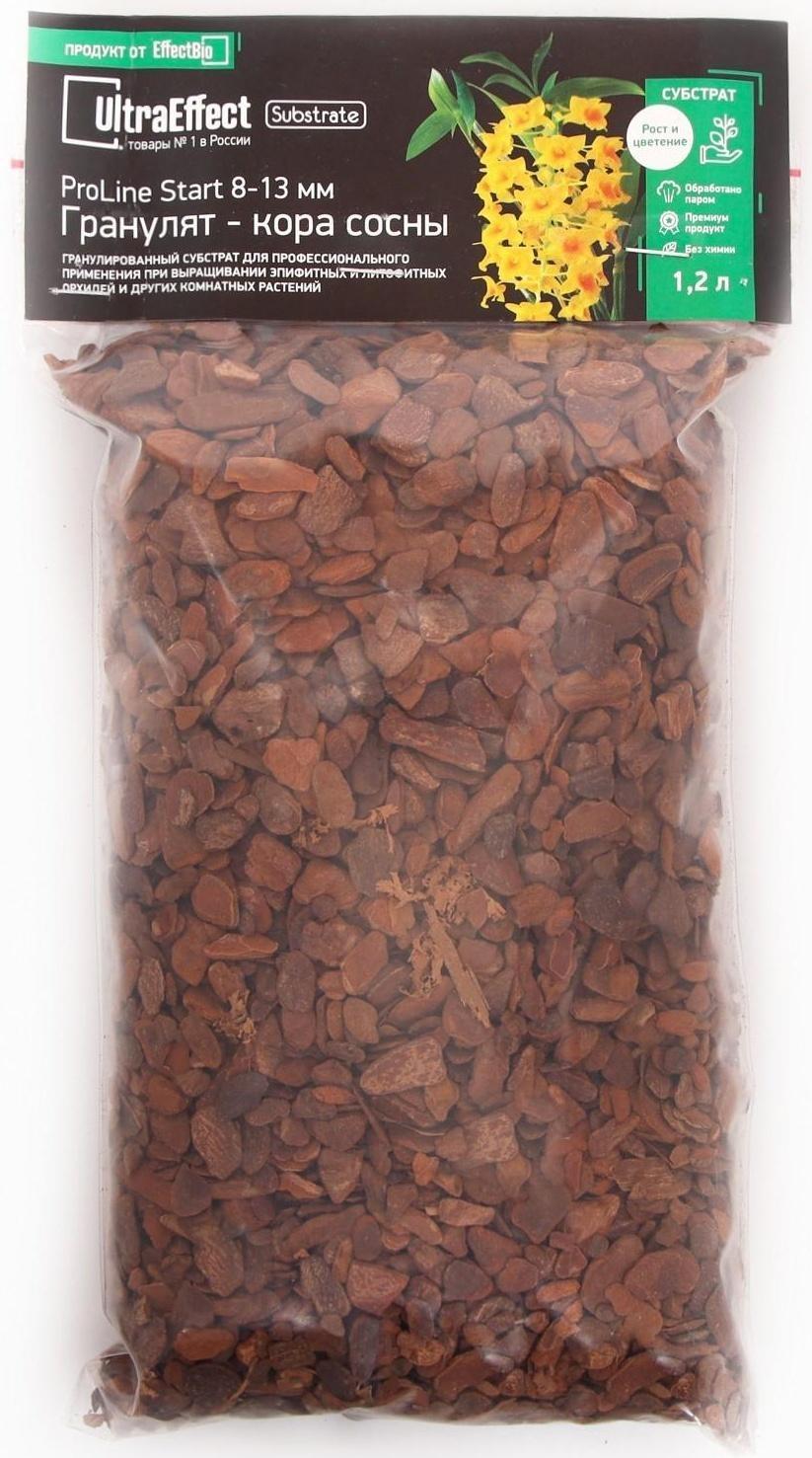 Гранулят из сосновой коры UltraEffect Pro Line Start 8-13 mm, 1,2 л