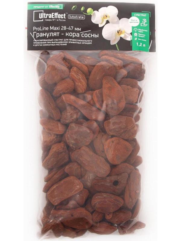 Гранулят из сосновой коры UltraEffect Pro Line Maxi, 28-47mm, 1,2 л