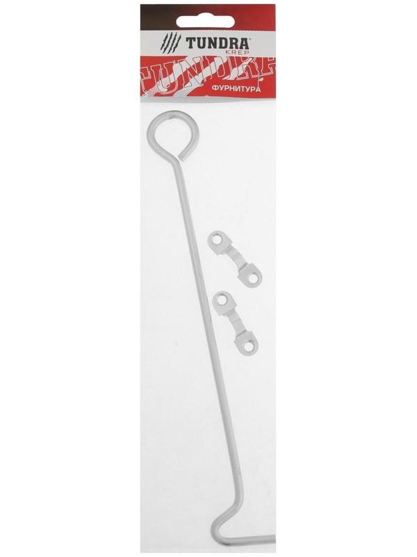 Крючок ветровой ТУНДРА КР-250, покрытие цинк, 1 шт.