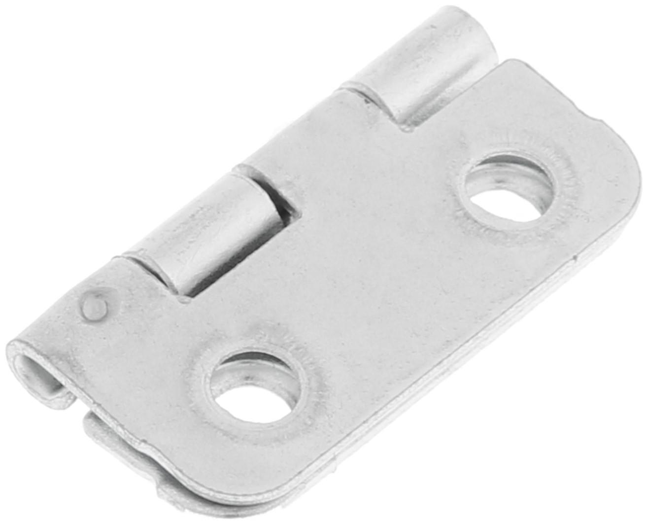 Петля карточная ТУНДРА, 22х24 мм, покрытие цинк 1 шт.