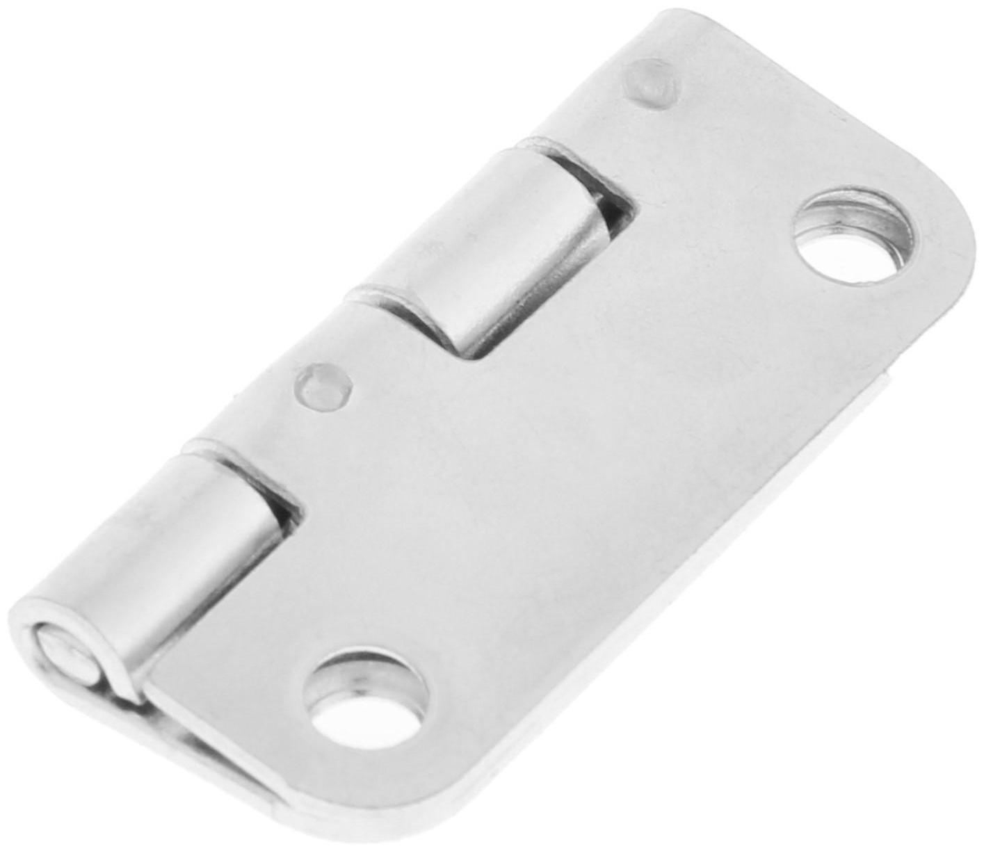 Петля карточная ТУНДРА, 30х40 мм, покрытие цинк, 1 шт