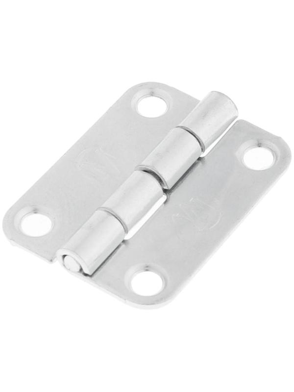 Петля карточная ТУНДРА, 30х40 мм, покрытие цинк, 1 шт