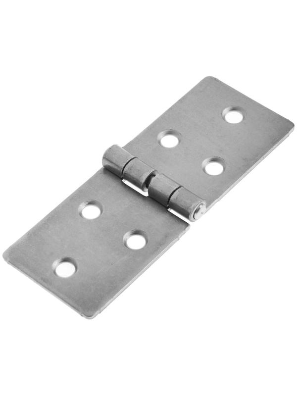 Петля карточная ТУНДРА, 110х40 мм, без покрытия, 1 шт.