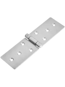 Петля карточная ТУНДРА, 120х34 мм, без покрытия, 1 шт.