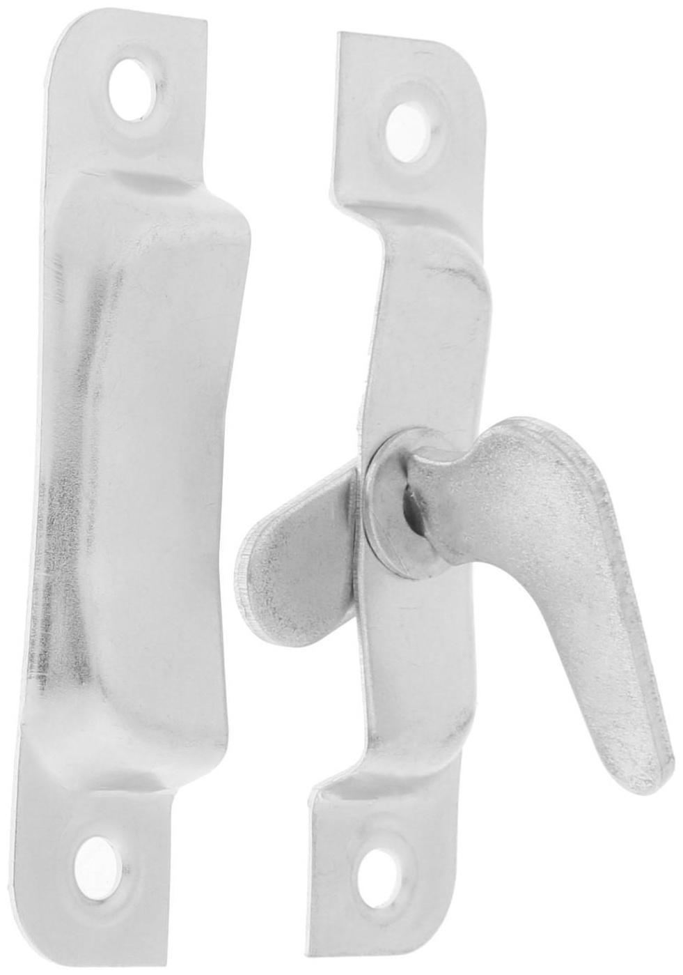 Завертка форточная ТУНДРА ЗФ-2, покрытие цинк, 1 шт.