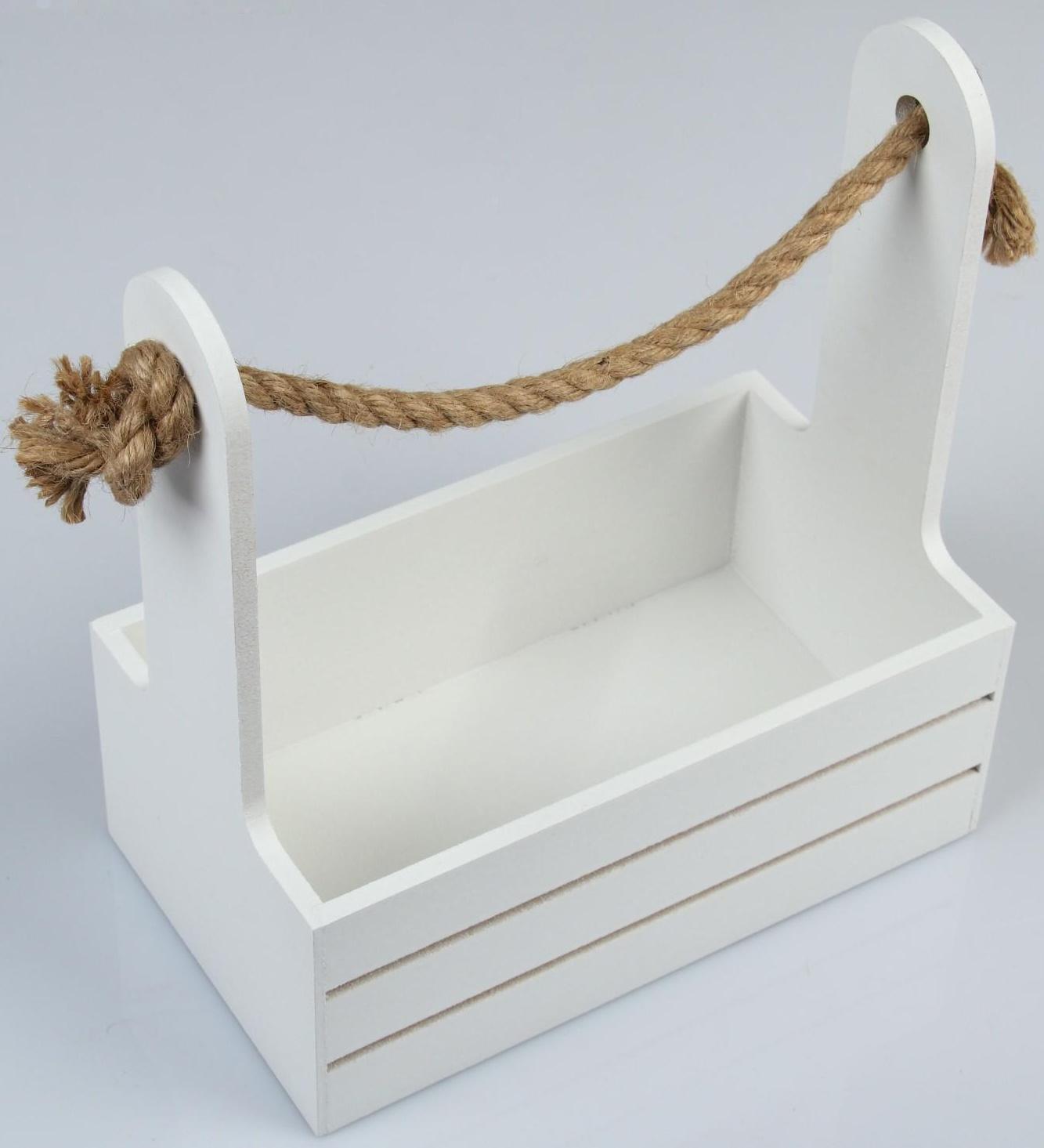 Набор кашпо деревянных 2 в 1 (25×15×30; 21×12×23 см) 