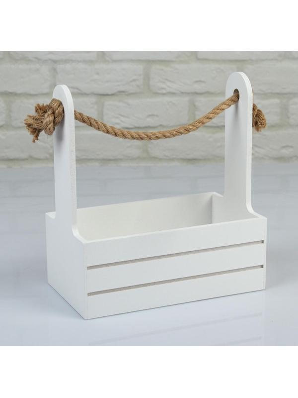 Набор кашпо деревянных 2 в 1 (25×15×30; 21×12×23 см) 