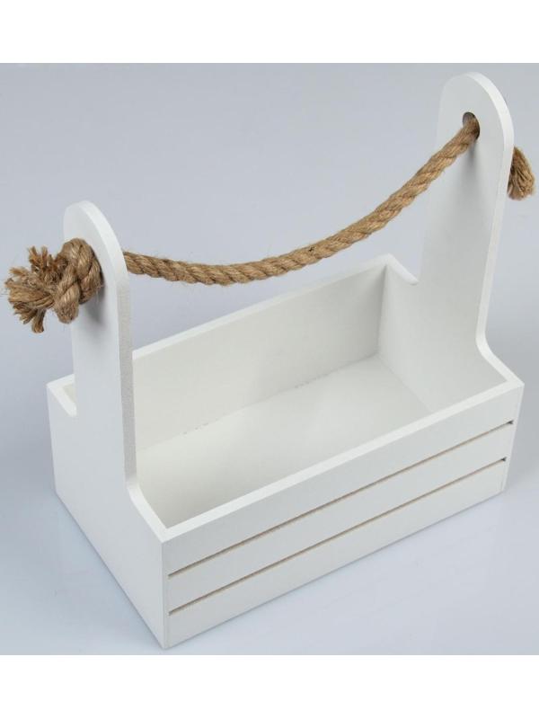 Набор кашпо деревянных 2 в 1 (25×15×30; 21×12×23 см) 