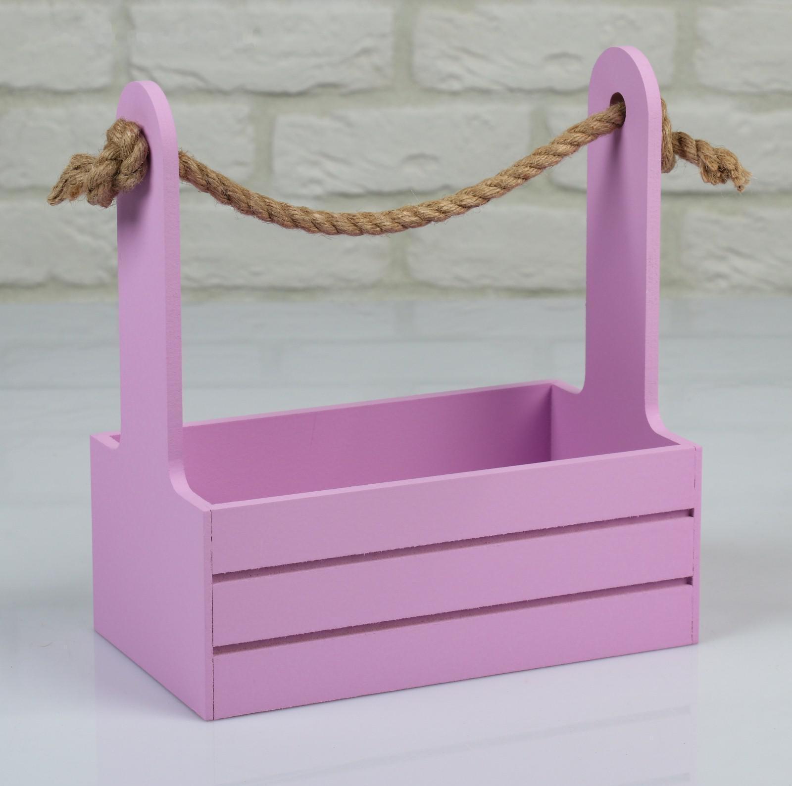 Набор кашпо деревянных 2 в 1 (25×15×30; 21×12×23 см) 