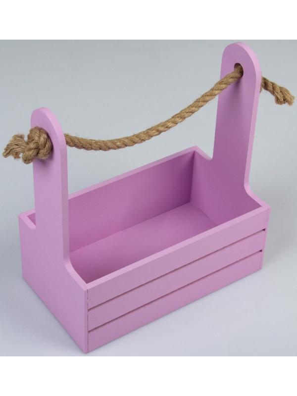 Набор кашпо деревянных 2 в 1 (25×15×30; 21×12×23 см) 