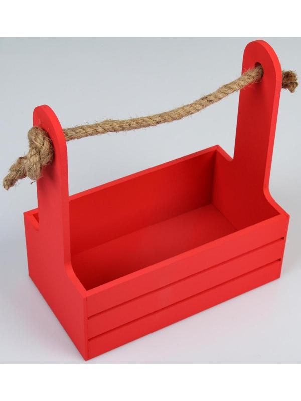 Набор кашпо деревянных 2 в 1 (25×15×30; 21×12×23 см) 