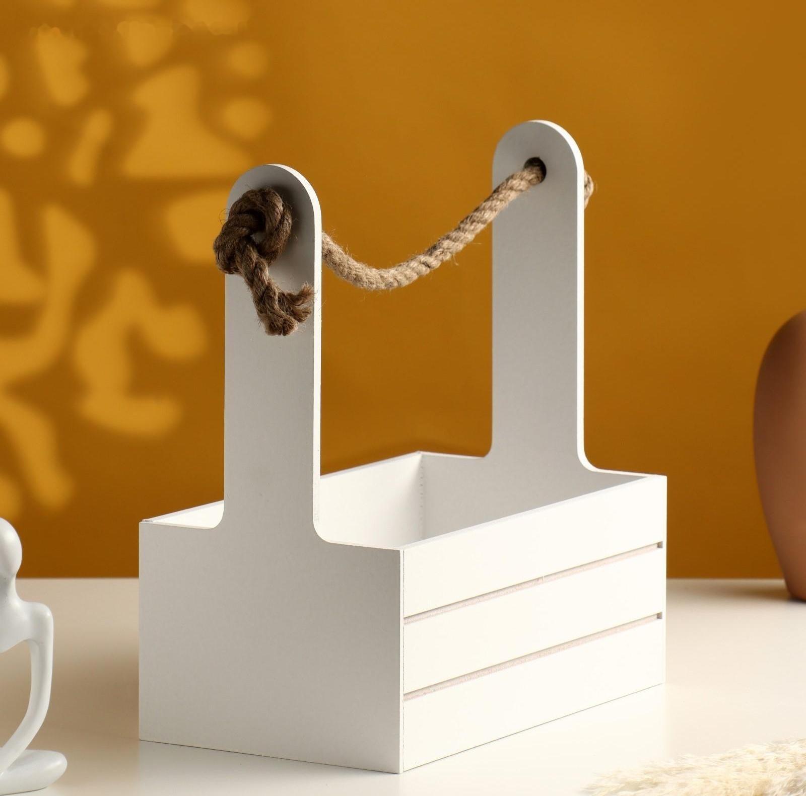 Набор кашпо деревянных 3 в 1 (29×18×33; 25×15×30; 21×12×23) 