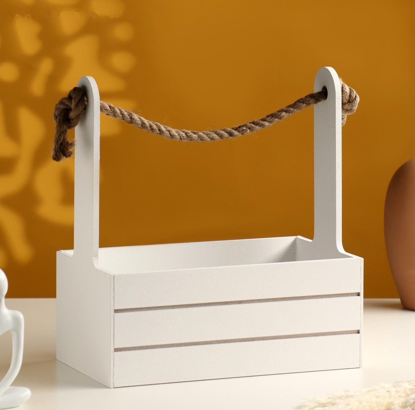 Набор кашпо деревянных 3 в 1 (29×18×33; 25×15×30; 21×12×23) 