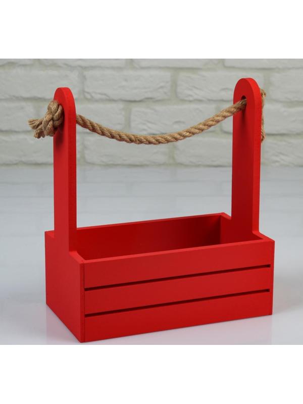 Набор кашпо деревянных 3 в 1 (30.5×18.5×35; 25.5×15×30; 20×12×23) 