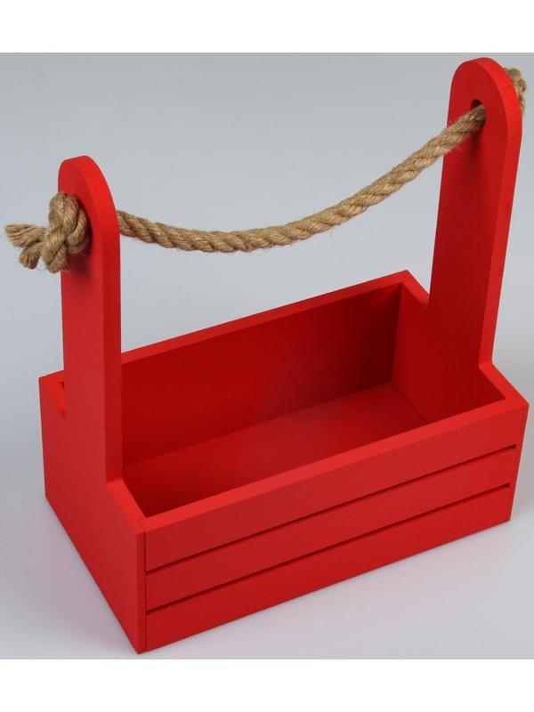 Набор кашпо деревянных 3 в 1 (30.5×18.5×35; 25.5×15×30; 20×12×23) 