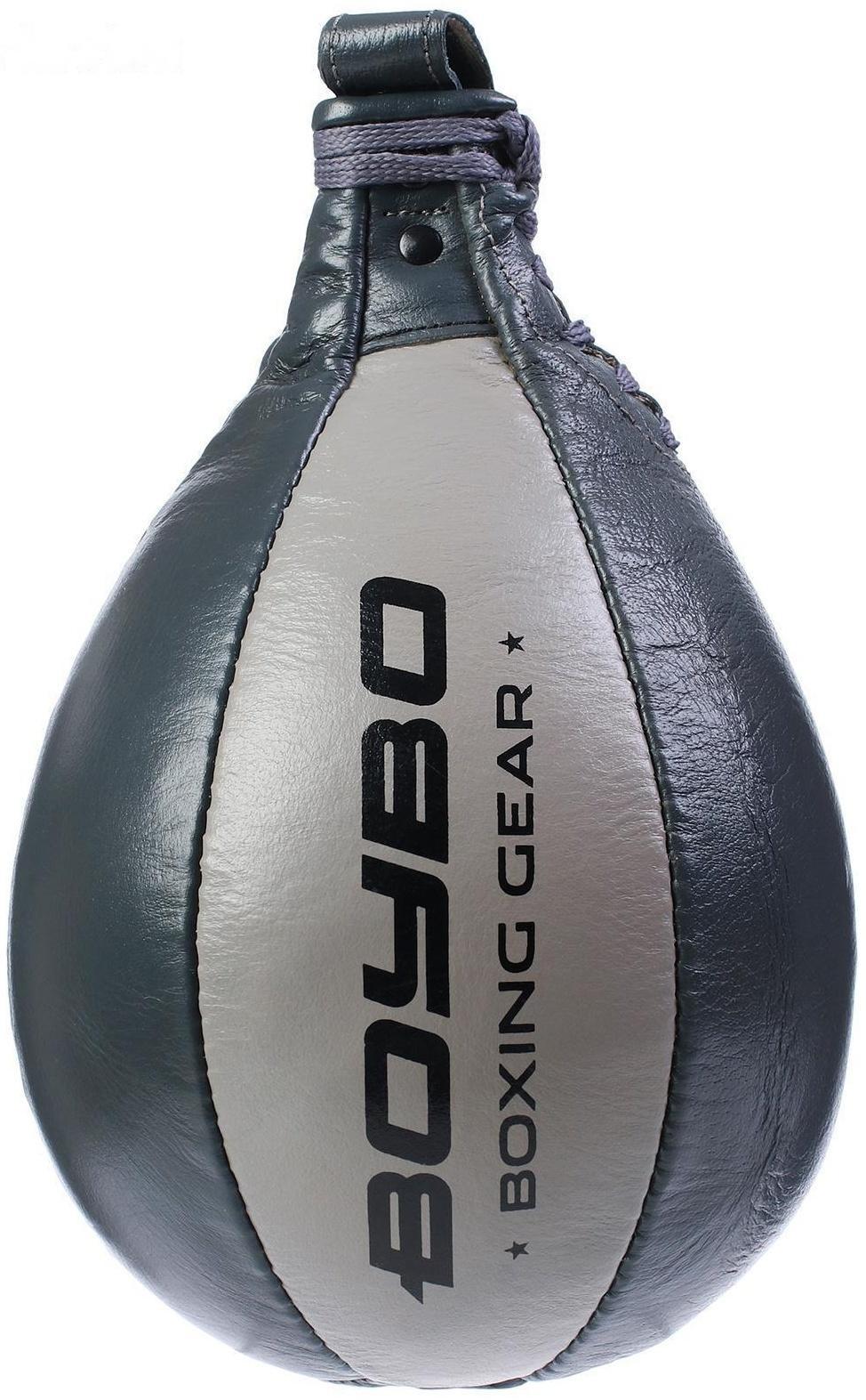 Груша пневматическая BoyBo, кожа, цвет металлик