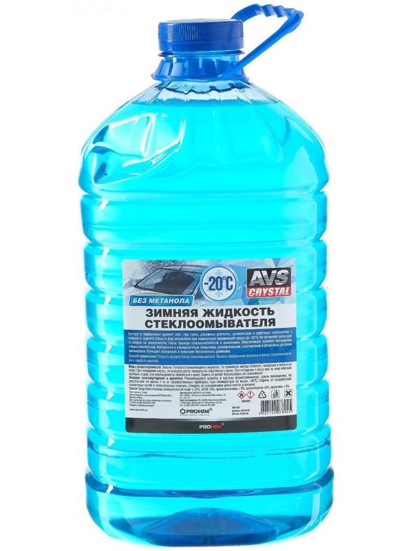 Зимняя жидкость стеклоомывателя AVS, -20С, 4 л, AVK-401