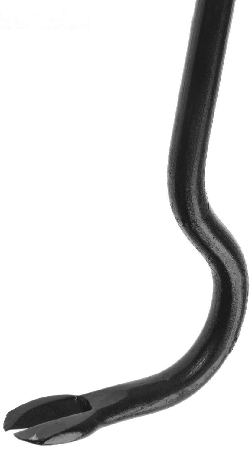 Лом-гвоздодер ЛОМ, круглый профиль, d=15 мм, 600 мм