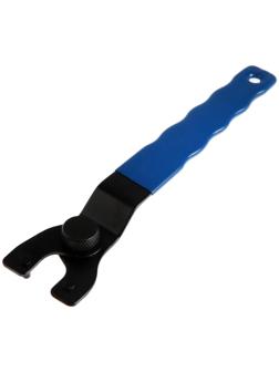 Ключ для УШМ ТУНДРА, обрезиненная рукоятка, регулируемый 10 - 30 мм