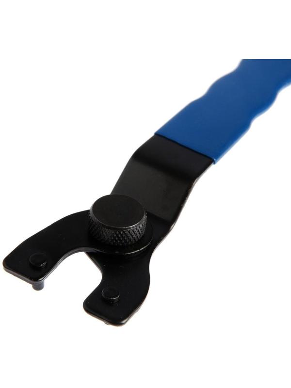 Ключ для УШМ ТУНДРА, обрезиненная рукоятка, регулируемый 10 - 30 мм