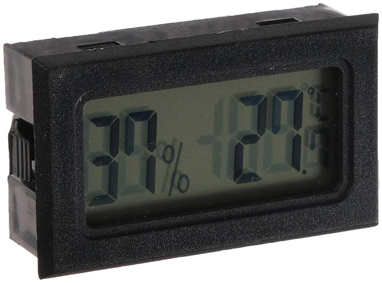 Термометр, гигрометр цифровой, ЖК-экран