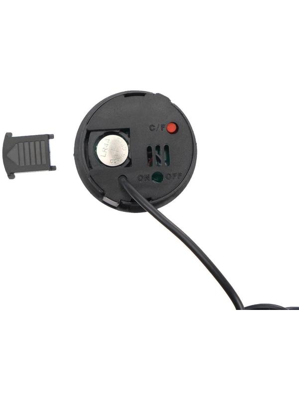 Термометр, гигрометр цифровой, ЖК-экран, провод 1.5 м